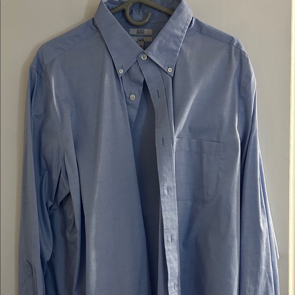 Croft & Barrow Light Blue Dress Shirt